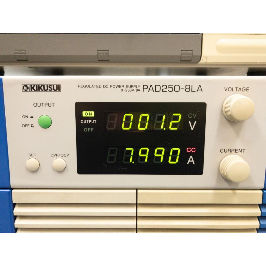 【正常動作品】KIKUSUI PAD250-8LA DC 250V 8A 2KW DC電源_4