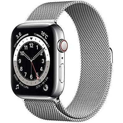 Apple Watch Series 6 (GPS + Cellularモデル) - 44mm シルバー 