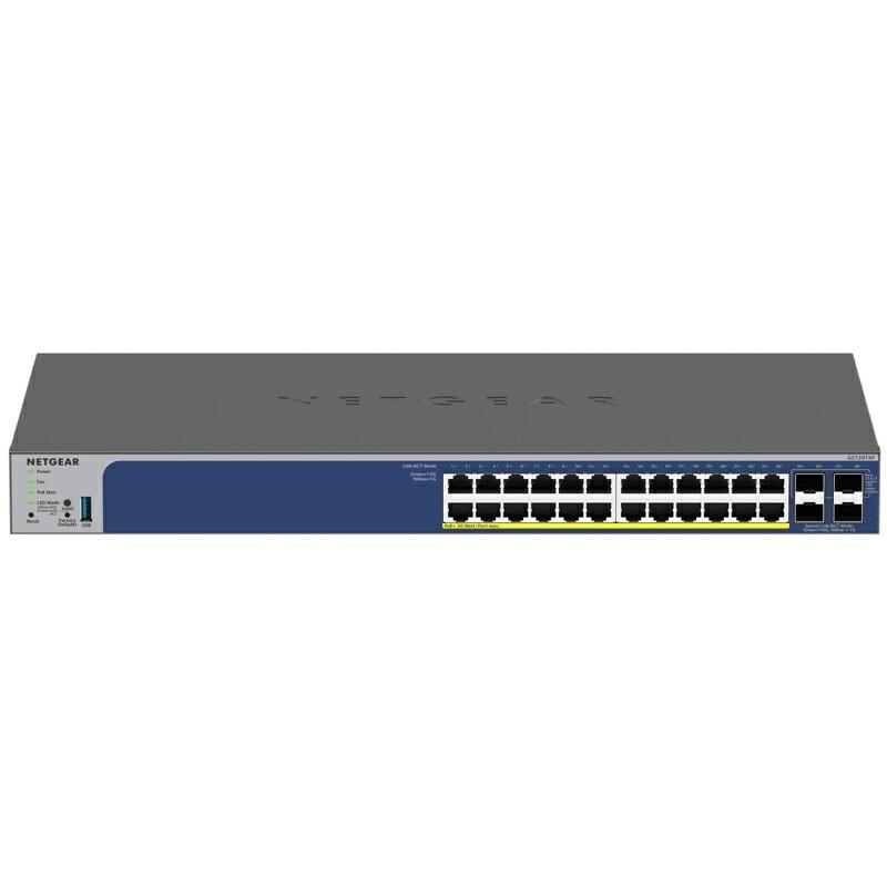 NETGEAR（ネットギア） GS728TXPv3 ギガ24ポート SFP+x4 アップリンク