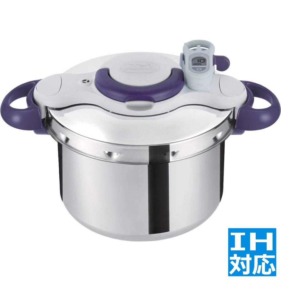 ティファール クリプソミニットパーフェクト 6L 圧力鍋 IH対応 ティファール圧力鍋クリプソミニット パーフェクト 6L ※ IH対応 IH