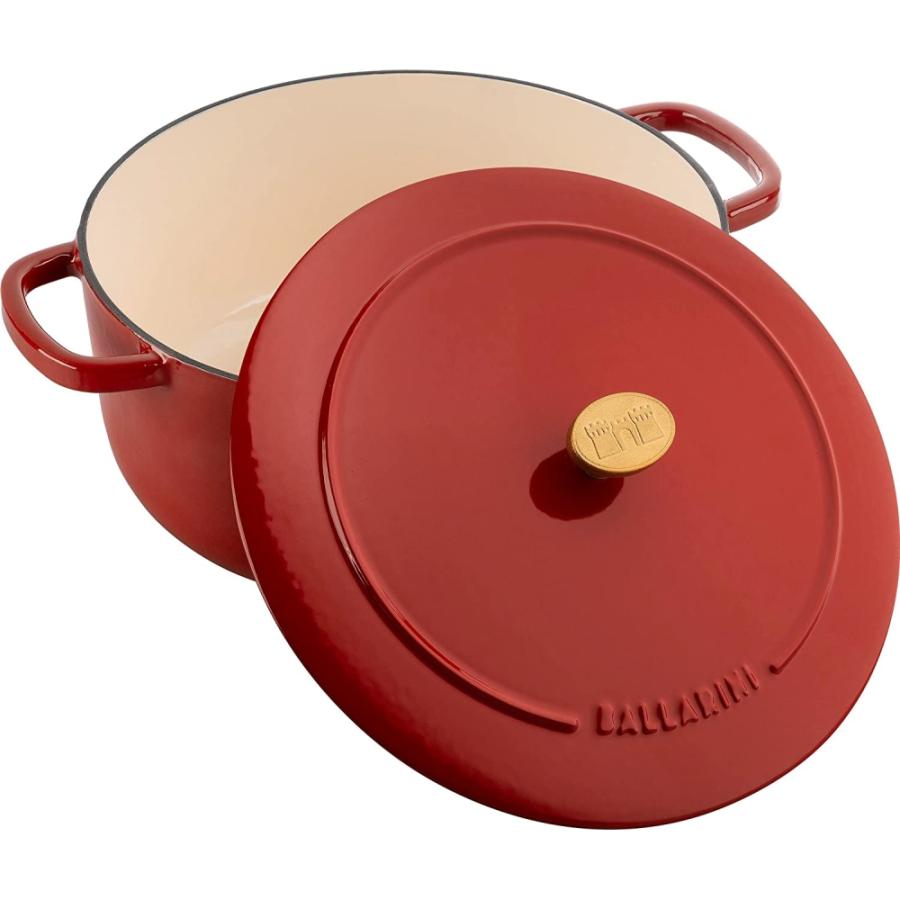 ベラモンテ　ココット　ラウンド 24cm　ポモドーロレッド ベラモンテ ココット ラウンド 24cm ポモドーロレッド : ヒットライン