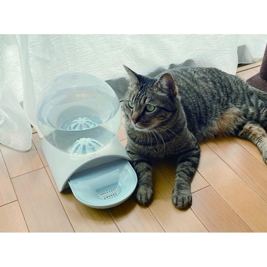 自動給水器 猫 犬 ペット 2.8L MCP-11 | 自動 給水器 水飲み器 電気不要 水洗い｜hitline｜08