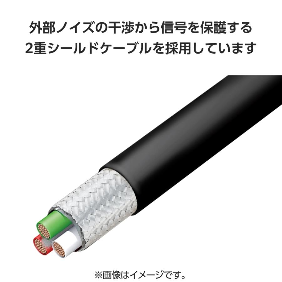 エレコム USB 10Gbpsケーブル(USB Type-C - USB Type-C/100W対応) MPA-CC1G05BK｜hitline｜06