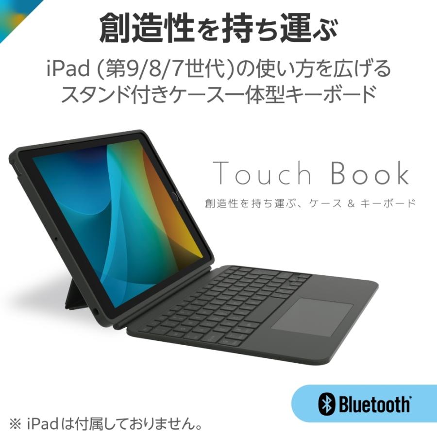 ELECOM（エレコム） Touch Book for iPad 10.2インチ (第9/8/7世代) TK