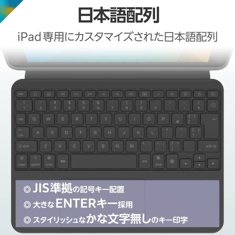 ELECOM（エレコム） Touch Book for iPad 10.2インチ (第9/8/7世代) TK