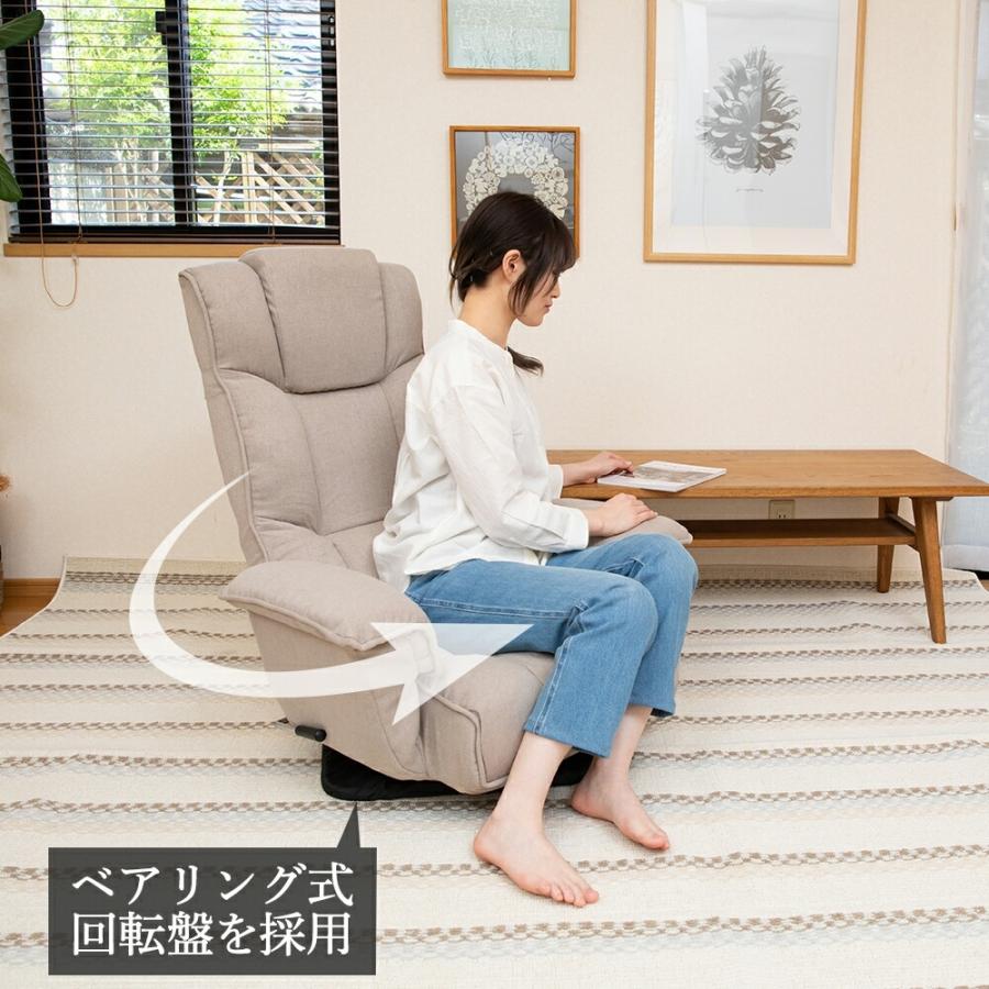 ハイバック座椅子 クラシックス レバー ハイバック 回転 合皮 PVC 高級