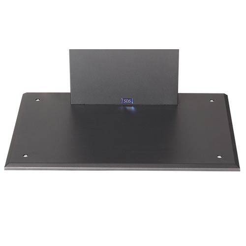 デジタルサイネージスタンド ブラック 43〜65インチ 耐荷重45kg DS-W45B | 高さ調節 壁寄せスタンド SDS 【ベンチ】 エスディエス