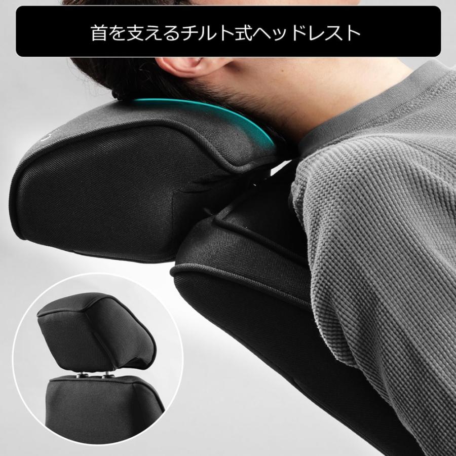 Bauhutte（バウヒュッテ） ゲーミングチェア 座面が傾く前傾チルト機能