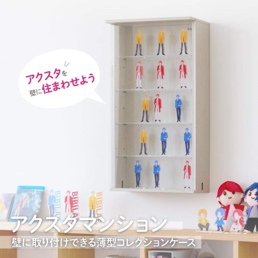 ビビラボ（BIBILAB） 壁掛け コレクションケース アクスタマンション 3