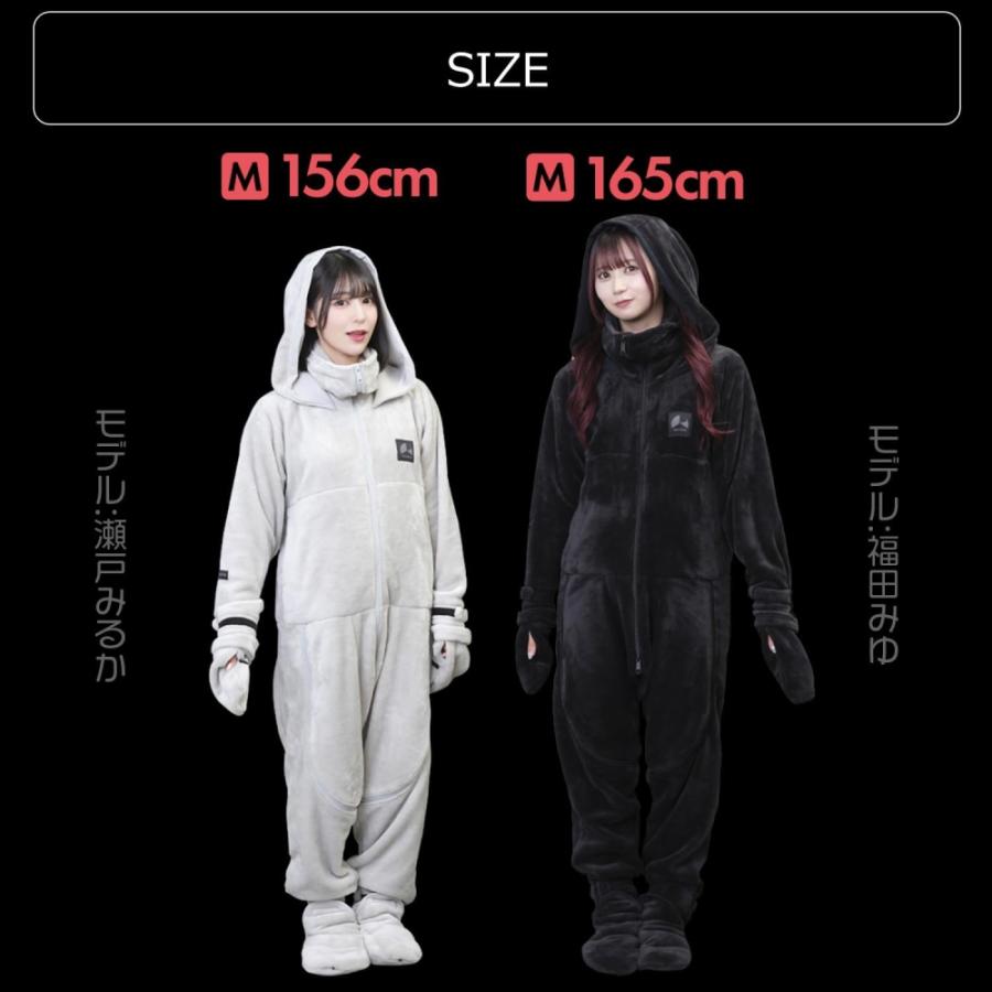 Bauhutte（バウヒュッテ） 着る毛布 ダメ着 4G ネクスト ブラック M