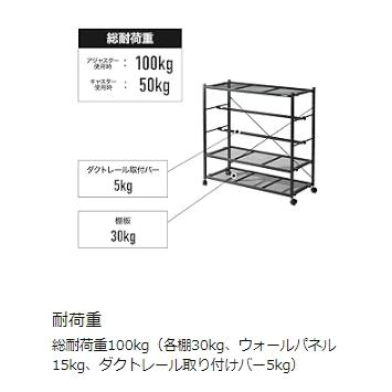 ビビラボ（BIBILAB） ビザールプランツウォールラック LPW-2100-BK