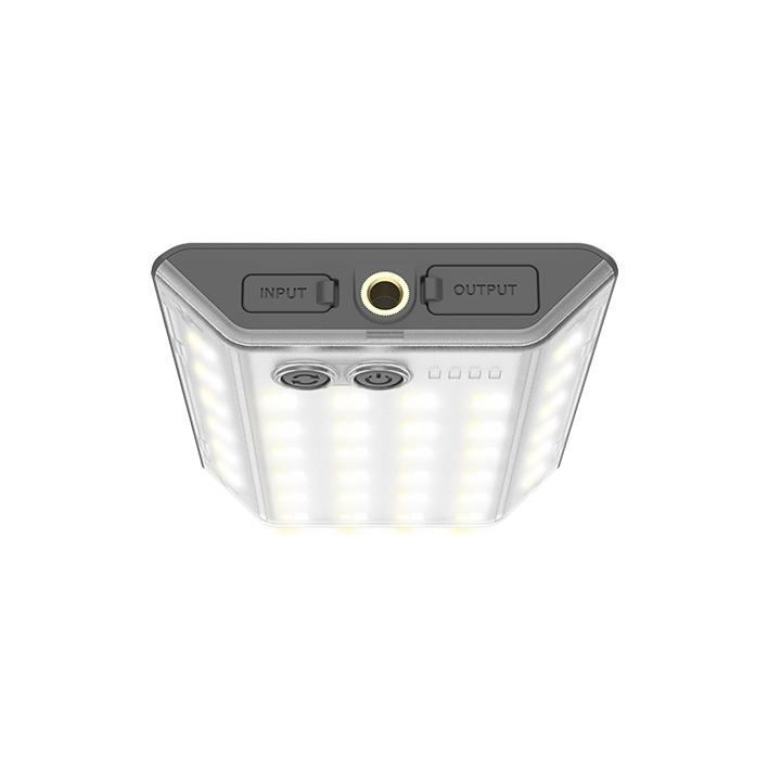 LEDランタン LEDライト Prism ( プリズム ) 充電式  CLAYMORE ( クレイモア ) 3FACE ( スリーフェイス ) mini CLF-500DG ダークグレー 800ルーメン 給電｜hitline｜04