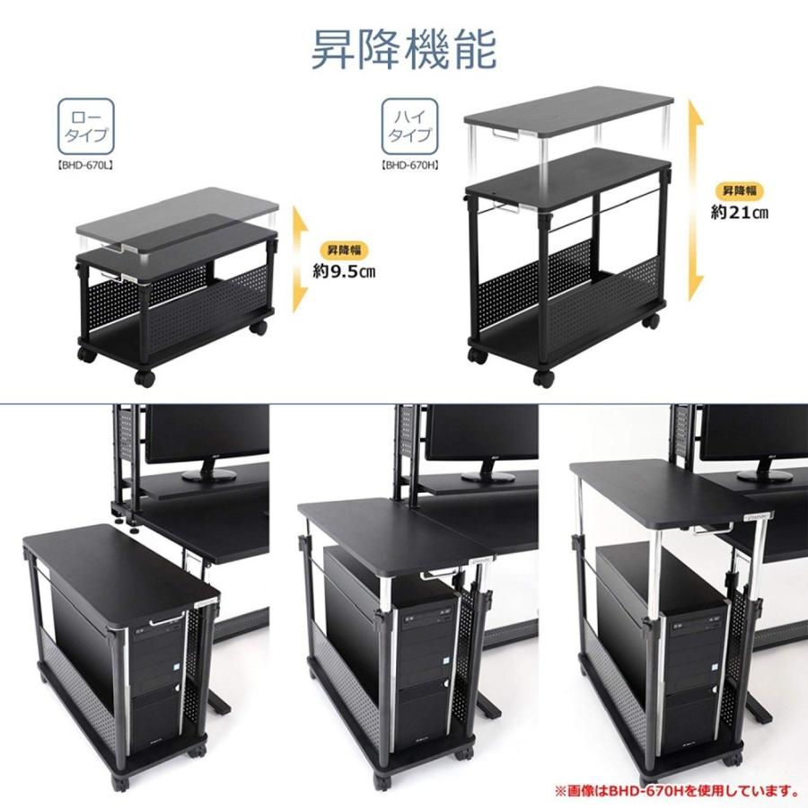 バウヒュッテ 昇降式 L字デスク スタンダード ホワイト BHD-670H-WH 楽天市場】バウヒュッテ ( bauhutte ) 昇降式l字デスク