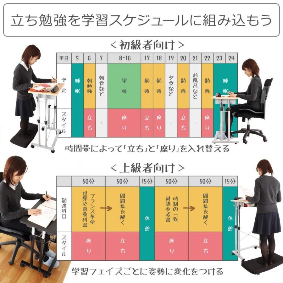Bauhutte（バウヒュッテ） スタンディングデスク BHD-600H-NA | 勉強机