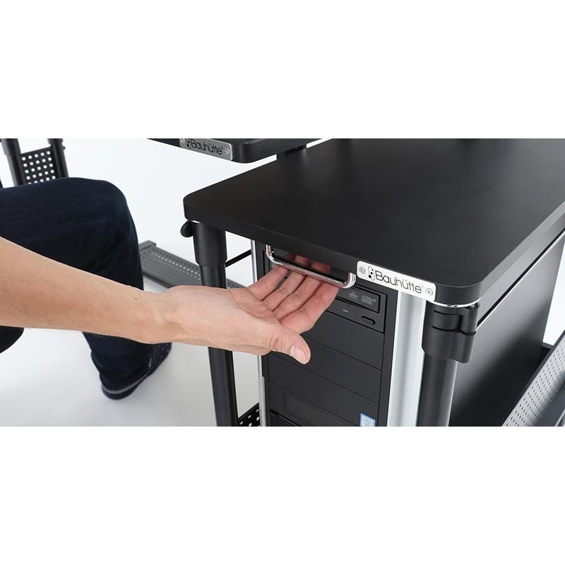 Bauhutte（バウヒュッテ） ゲーミングデスク 昇降式L字デスク ラージ