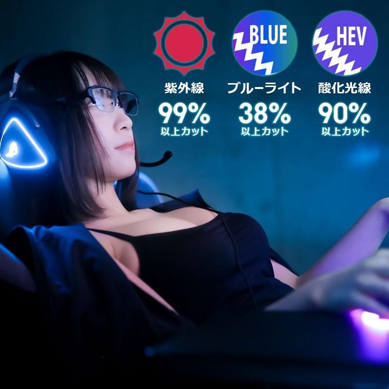 Bauhutte バウヒュッテ ゲーミングメガネ BGG-01-BK : ヒット