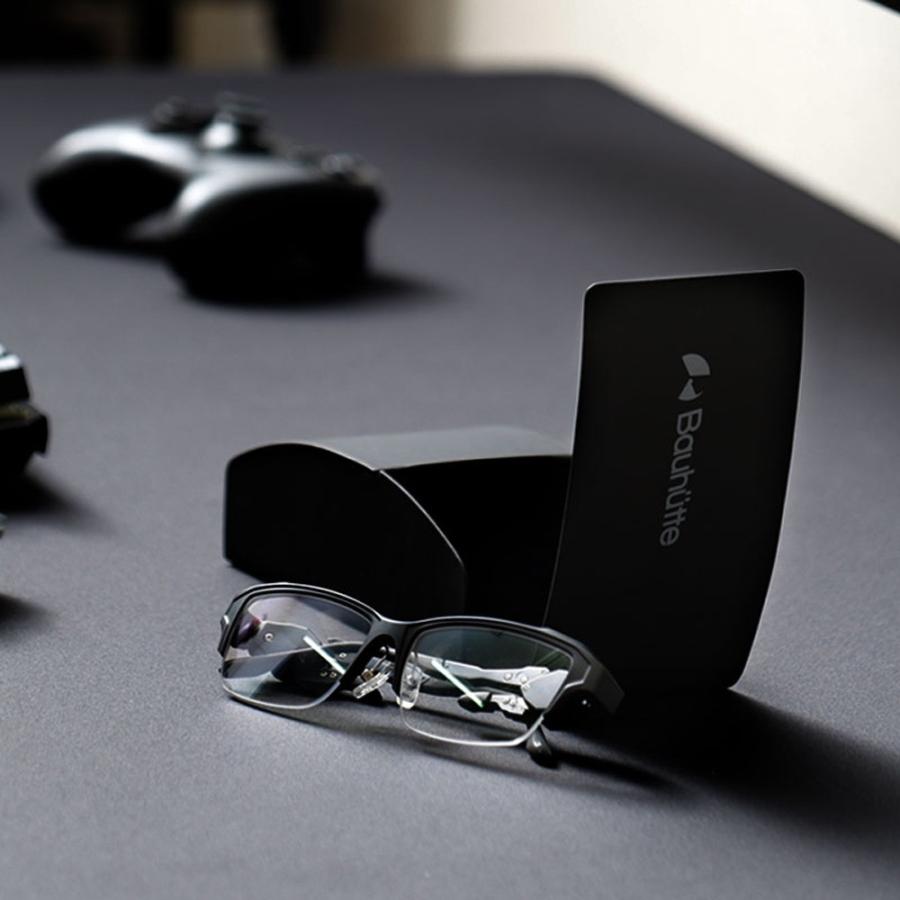 Bauhutte(バウヒュッテ) ゲーミングメガネ BGG-01-BK 眼鏡 Bauhutte バウヒュッテ ゲーミングメガネ BGG-01-BK : ヒット