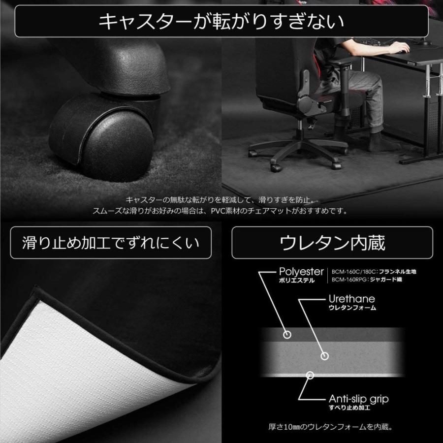 【特価商品】Bauhutte ( バウヒュッテ ) デスクごとチェアマット カー デスクごとチェアマット BCM-120 / 160 / 180 | Bauhütte®