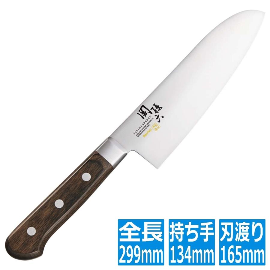 貝印 関孫六 べにふじ 三徳 165mm AB5437 : ヒットライン - 通販