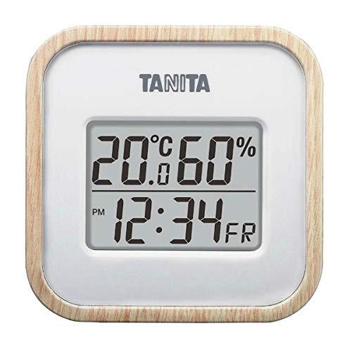 デジタル温湿度計 TT-571-NA ナチュラル