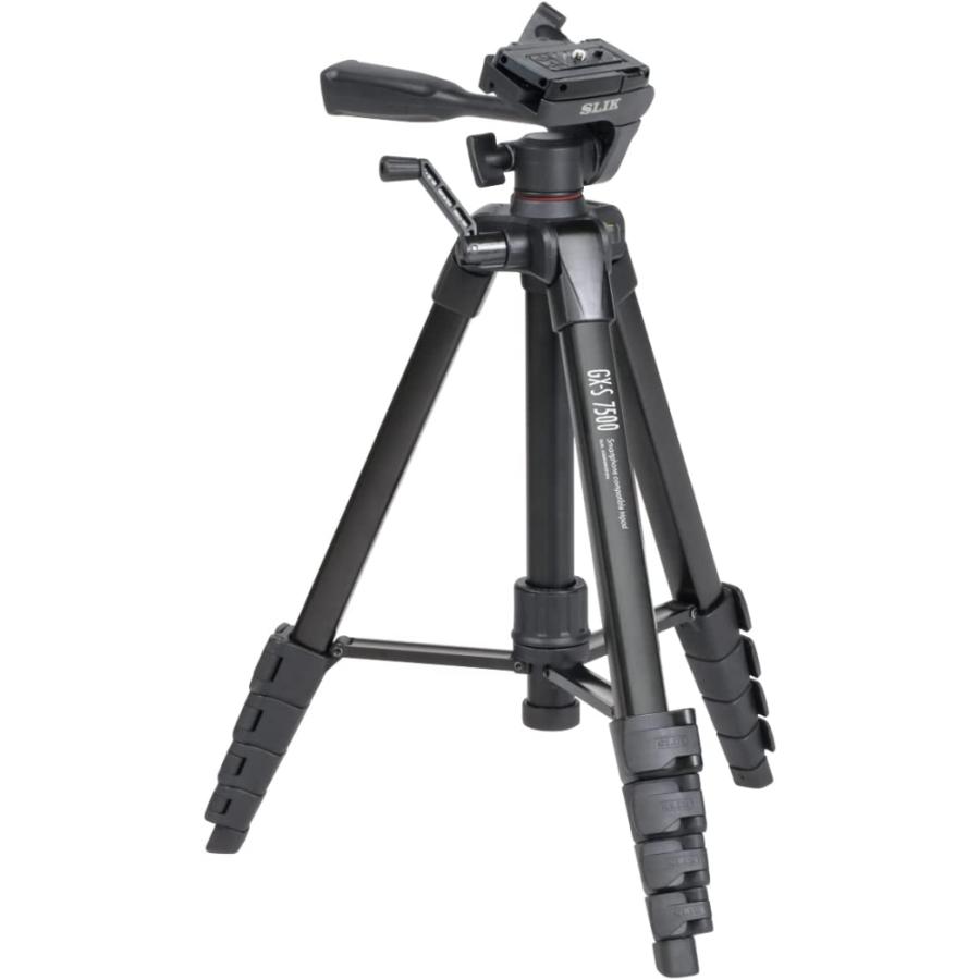 SLIK スリック　三脚　SC 703DX 元箱有り 新品)SLIK (スリック) 超大型アルミ3段三脚 ザ プロフェッショナル NS