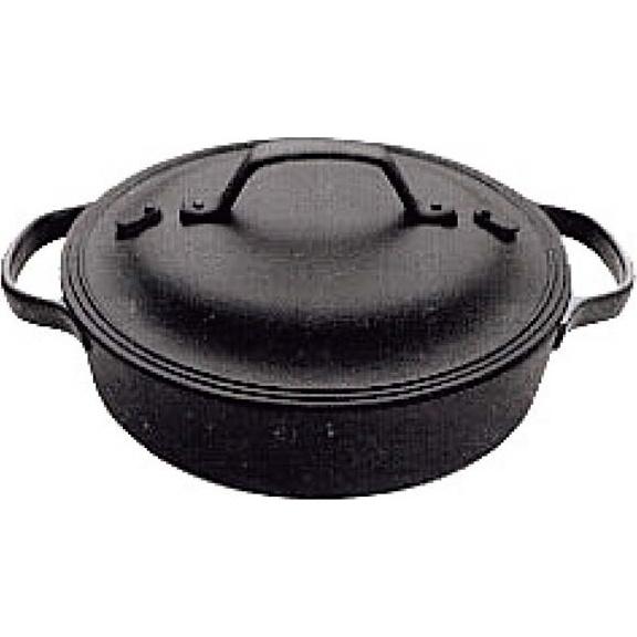 及源鋳造 クックトップ 洋風煮込鍋 丸 浅型 24cm 大 2.1l CT-6