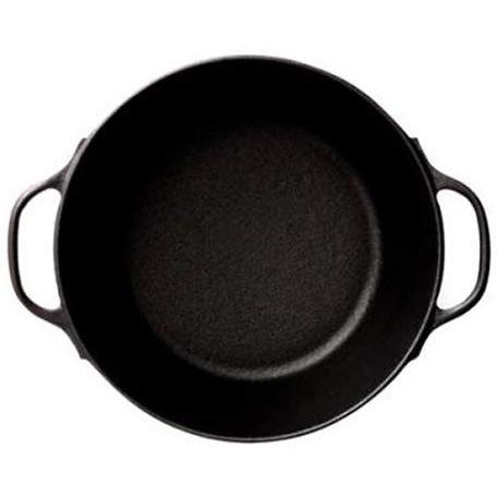 及源鋳造 盛栄堂 南部鉄器 クックトップ 煮込鍋 丸 深型 20cm 中 1.9l