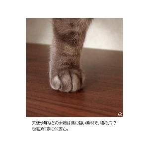 キャットトイレクローゼット 幅75 高さ99 木目柄 CR-1011 ホワイト 宮武製作所