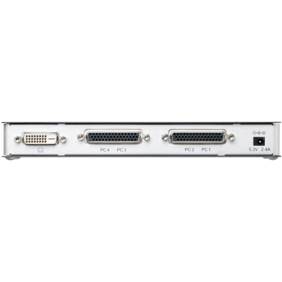 エレコム DVI対応パソコン切替器 KVM-DVHDU4_3