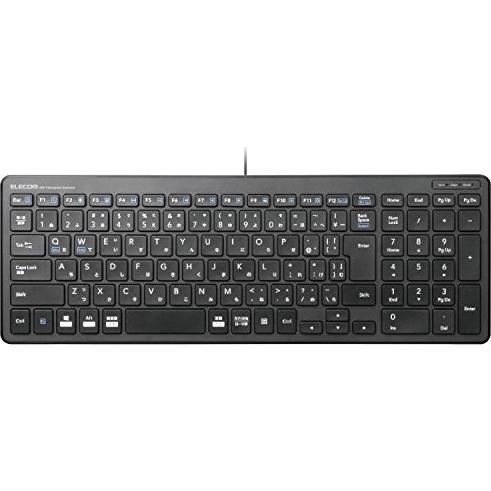 ELECOM（エレコム） 有線コンパクトキーボード/パンタグラフ式/薄型