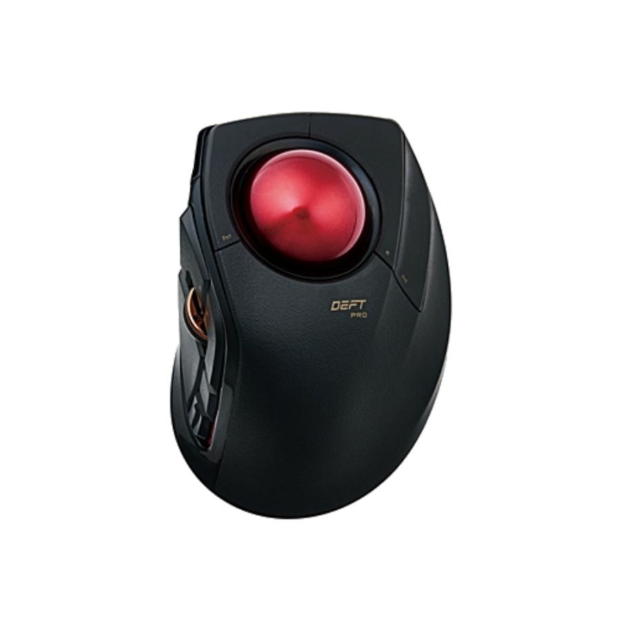 【極美品】ELECOM M-PT10MRBK トラックボール ELECOM（エレコム） トラックボールマウス/人差指/8ボタン/チルト機能