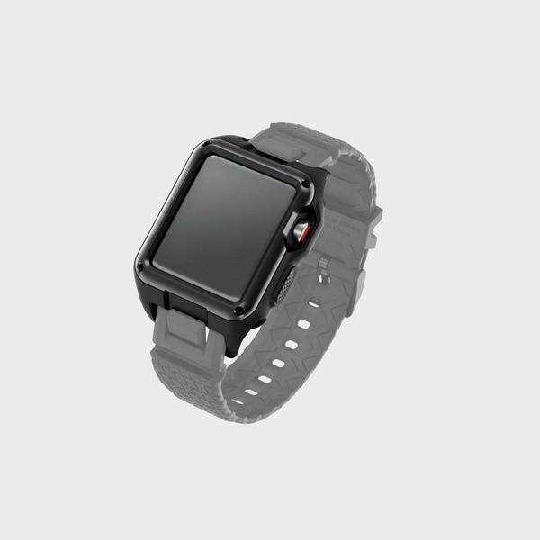 エレコム Apple Watch 42mm/ZEROSHOCKケース/ブラック AW-42ZEROBK｜hitline｜02