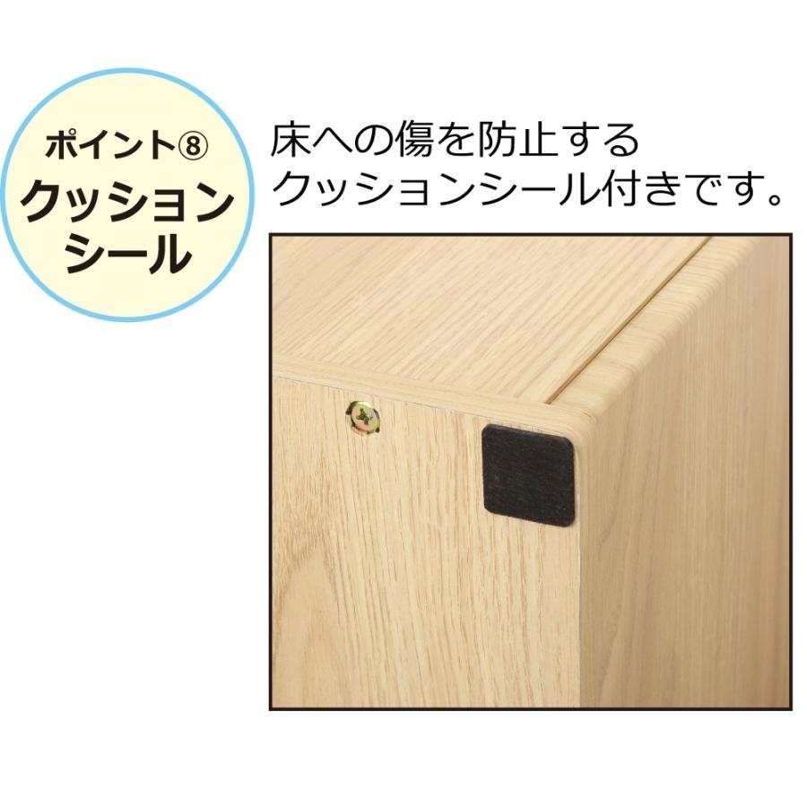 クロシオ コンセント付ダストボックス ゴミ箱 ごみ箱 ダストBOX ペール付き スマホ置き サイドテーブル グレージュ_9