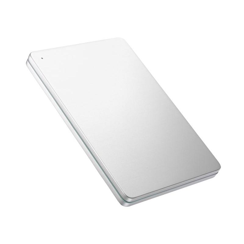 アイ・オー・データ機器 2TB ポータブルハードディスク 2TB USB3.2 Gen1(USB3.0)対応 Silver×Green 「カクうす」 HDPX-UTSC2S