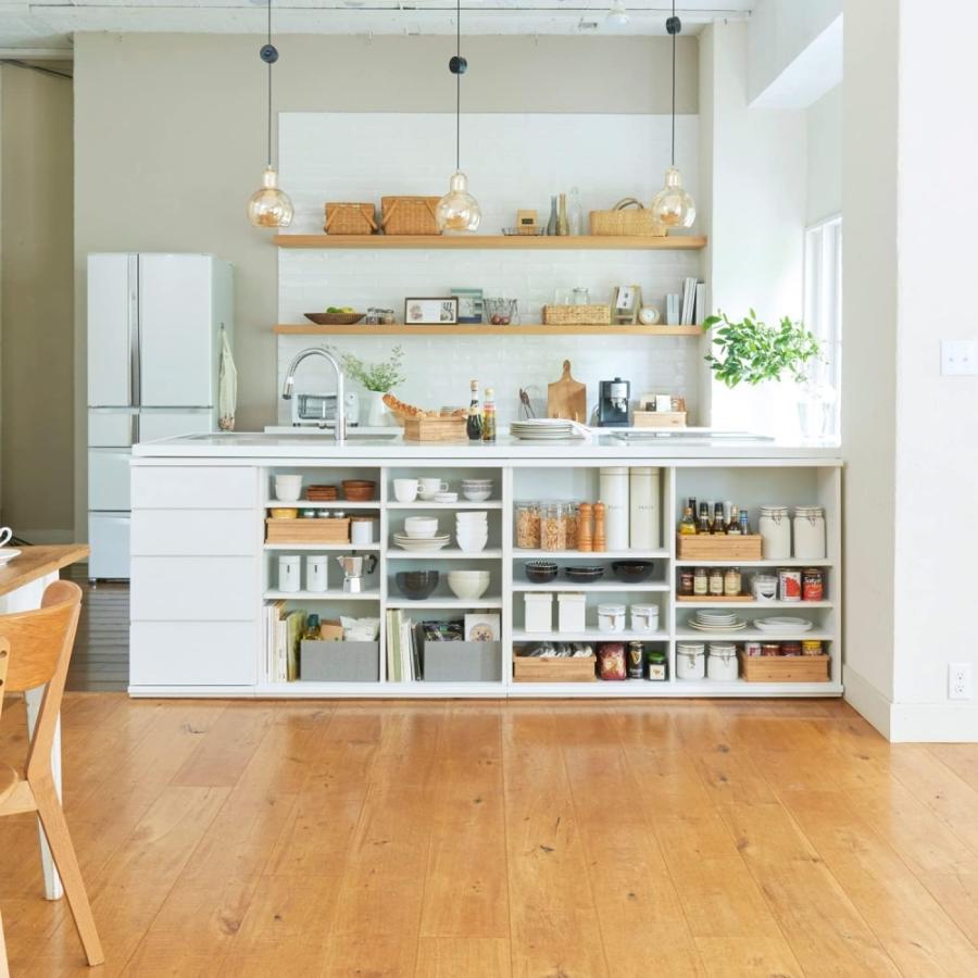 白井産業 カウンター下収納 ラック 引戸タイプ キャビネット 木製 組み合わせて 白井産業 カウンター下収納 ラック 引戸タイプ キャビネット 木製