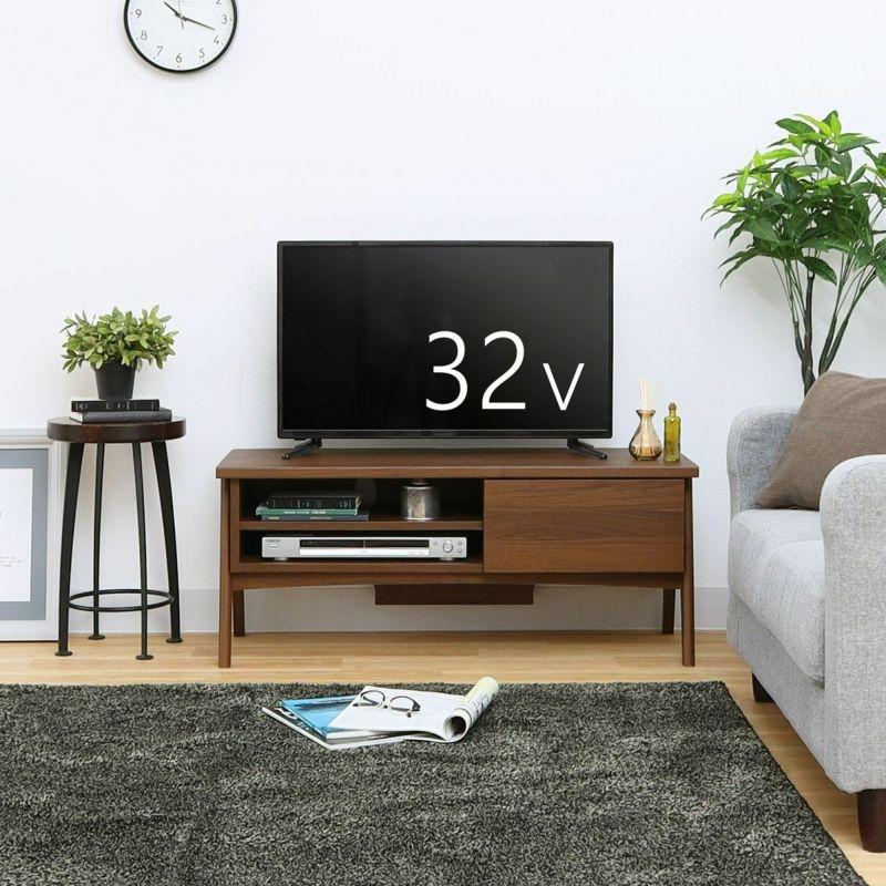 白井産業 テレビ台 ローボード 32-43V型テレビ対応 コンパクト