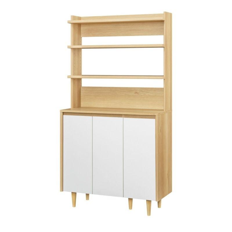 白井産業 ディスプレイラック キャビネット 棚 収納 リビング 寝室