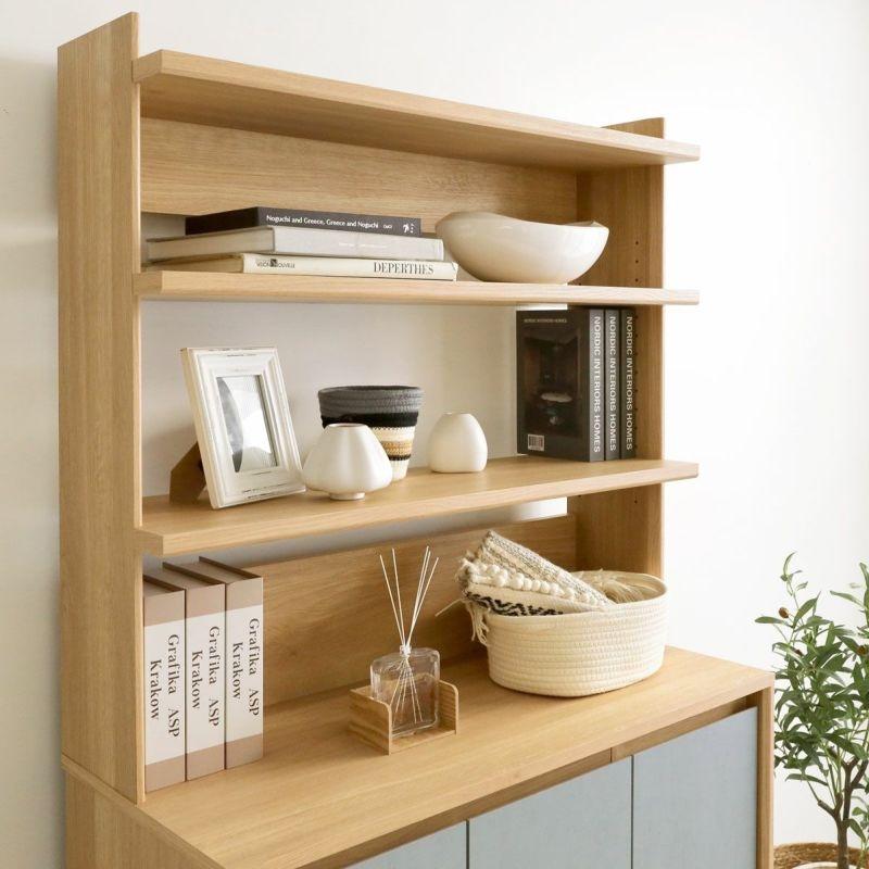 白井産業 ディスプレイラック キャビネット 棚 収納 リビング 寝室