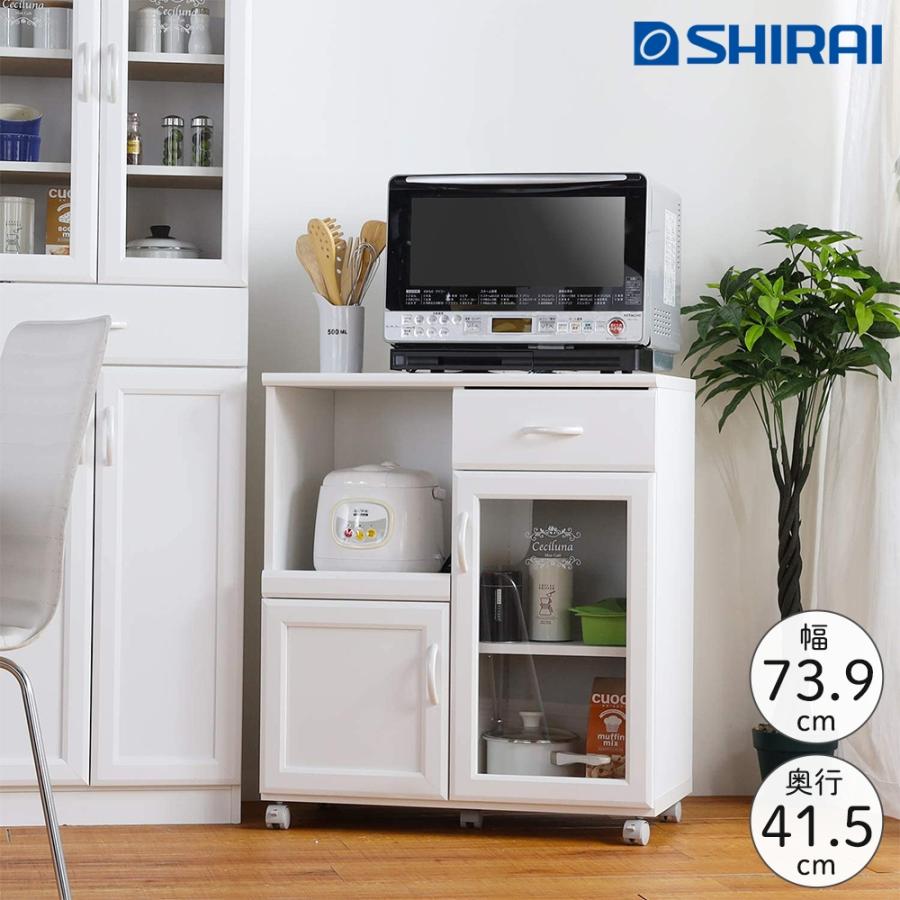 45 割引新作グッ キッチンカウンター カウンターワゴン ホワイト 白 キッチン カウンター ワゴン スライド台 引き出し 食器棚 レンジ台 おしゃれ Cec 8575sl キッチン収納 家具 インテリア Vel Rayproductsusa Com