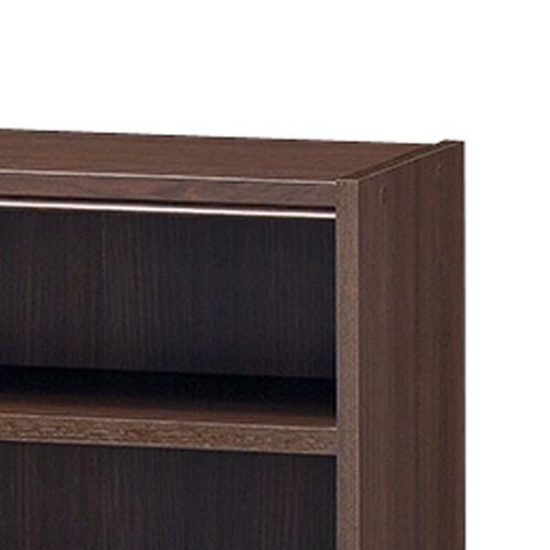 白井産業 フリーラック タナリオ TNL-6059 DK | 幅:約59cm 高さ:約60cm ダークブラウン 全棚可動 シェルフ カラーボックス 書斎 オフィス 事務所 TNL-6059DKの画像