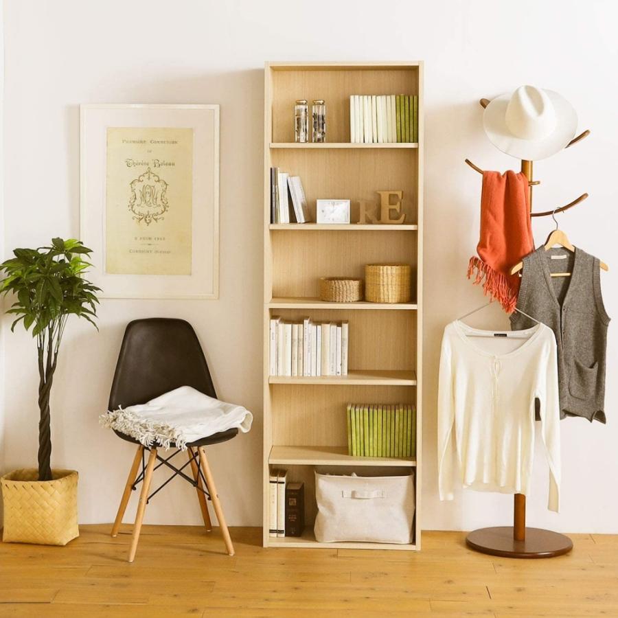白井産業 フリーラック シェルフ 本棚 整理棚 一人暮らし ナチュラル
