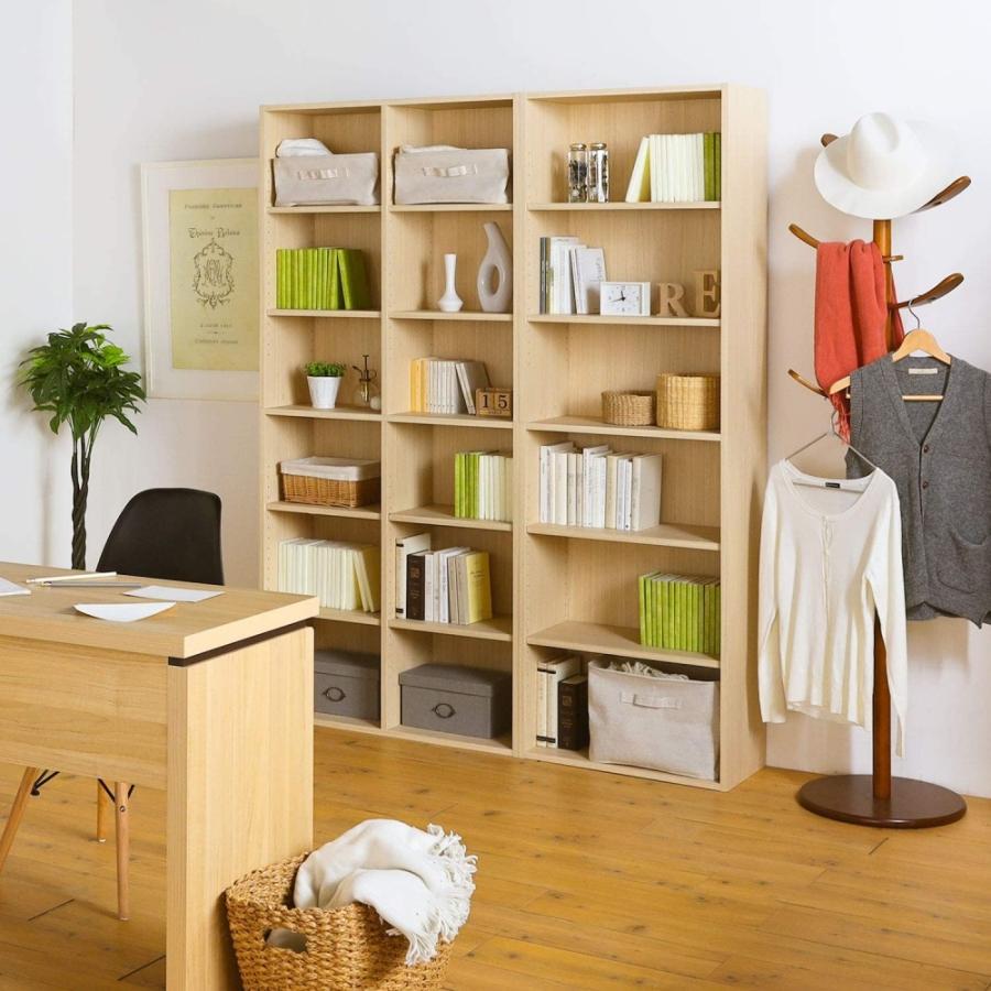 白井産業 フリーラック シェルフ 本棚 整理棚 一人暮らし ナチュラル