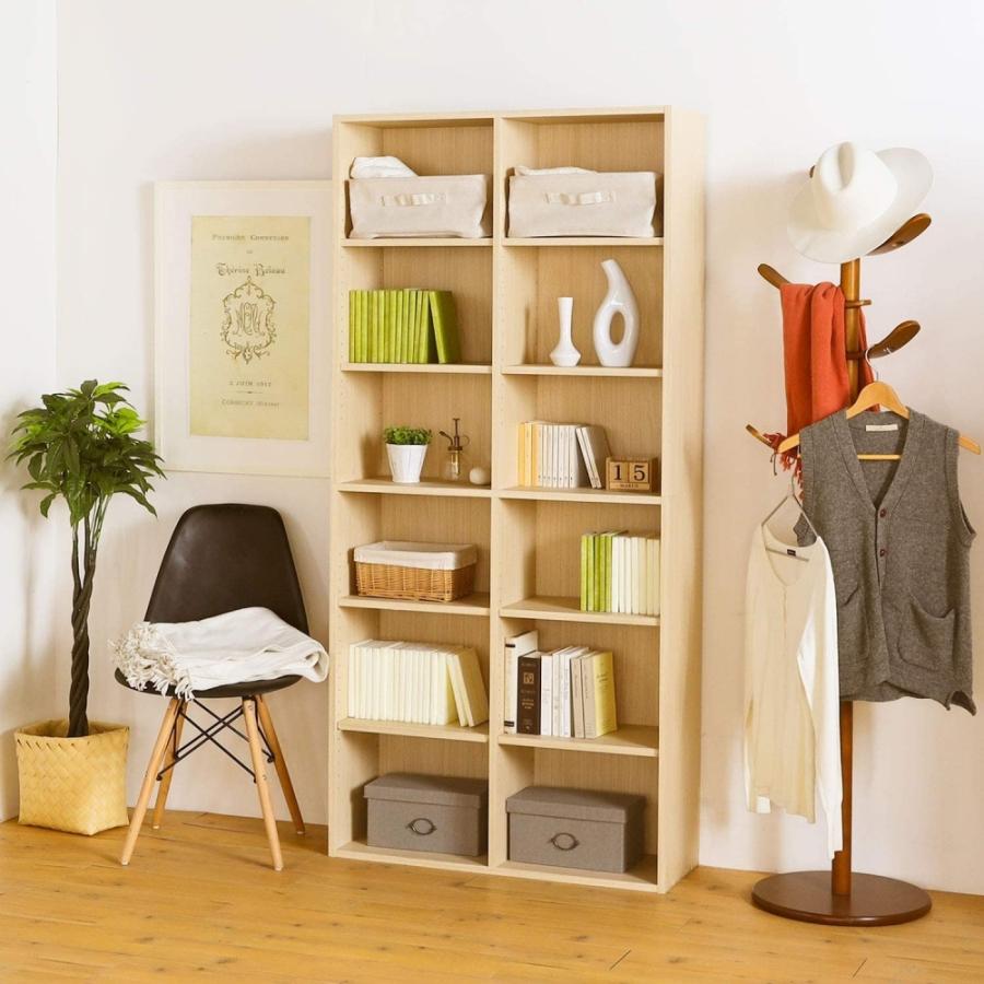 白井産業 フリーラック ダークブラウン 幅58.1奥行29.2高さ179.7cm Amazon｜白井産業 フリーラック シェルフ 本棚 整理棚 同シリーズで