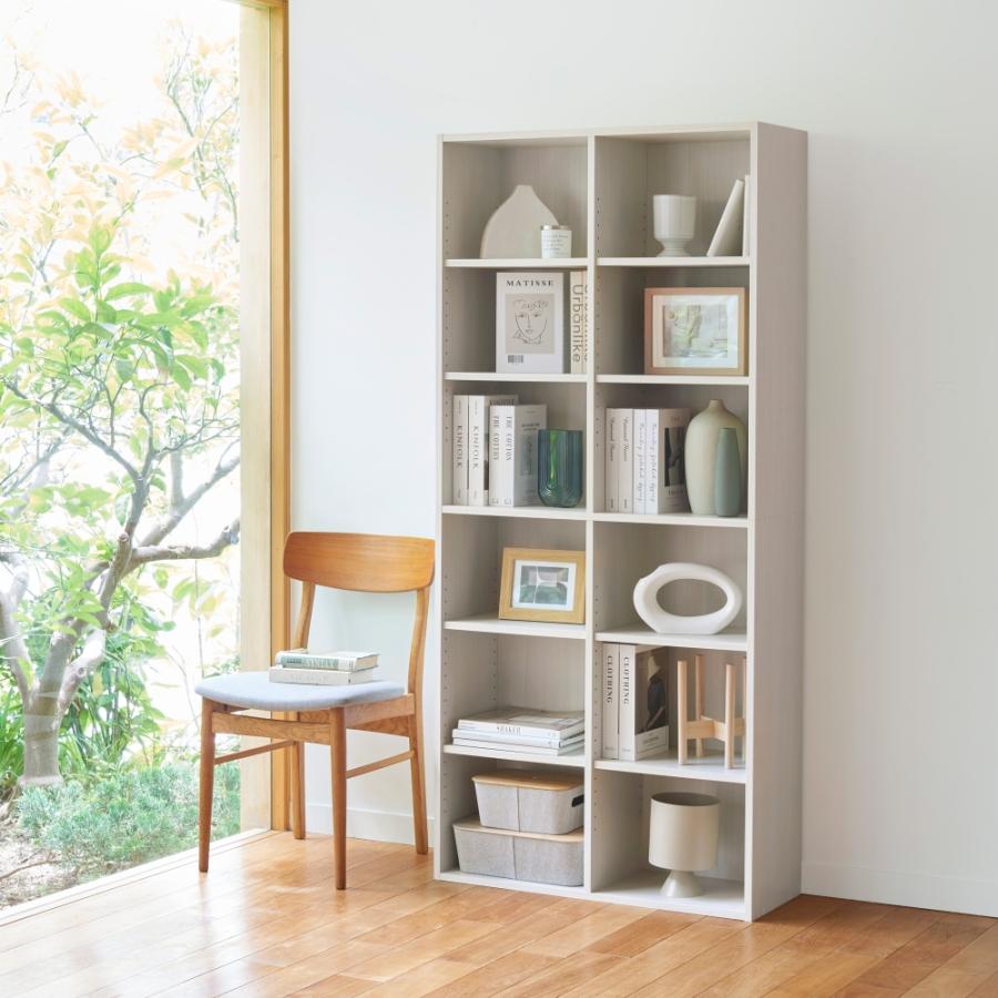白井産業 フリーラック シェルフ 本棚 整理棚 FUL-1885WH フルニコ 白井産業 フリーラック シェルフ 本棚 整理棚 同シリーズで組み合わせ
