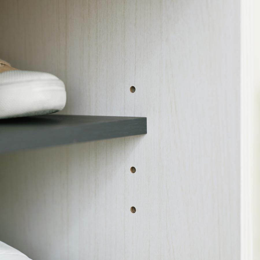 白井産業 シューズボックス 下駄箱 靴箱 玄関収納 収納 棚 木製 移動棚