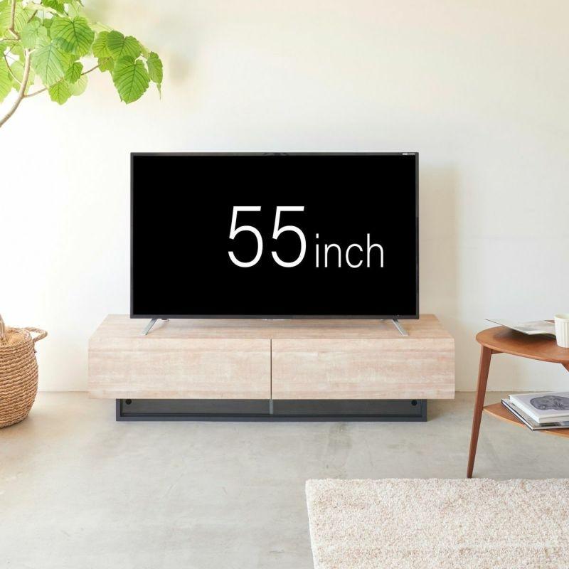 テレビ台 幅150cm 高さ36cm ナチュラルブラウン 65V型対応 ログーノ 白井産業 テレビ台 幅150cm 高さ36cm ナチュラルブラウン 65V型対応 木