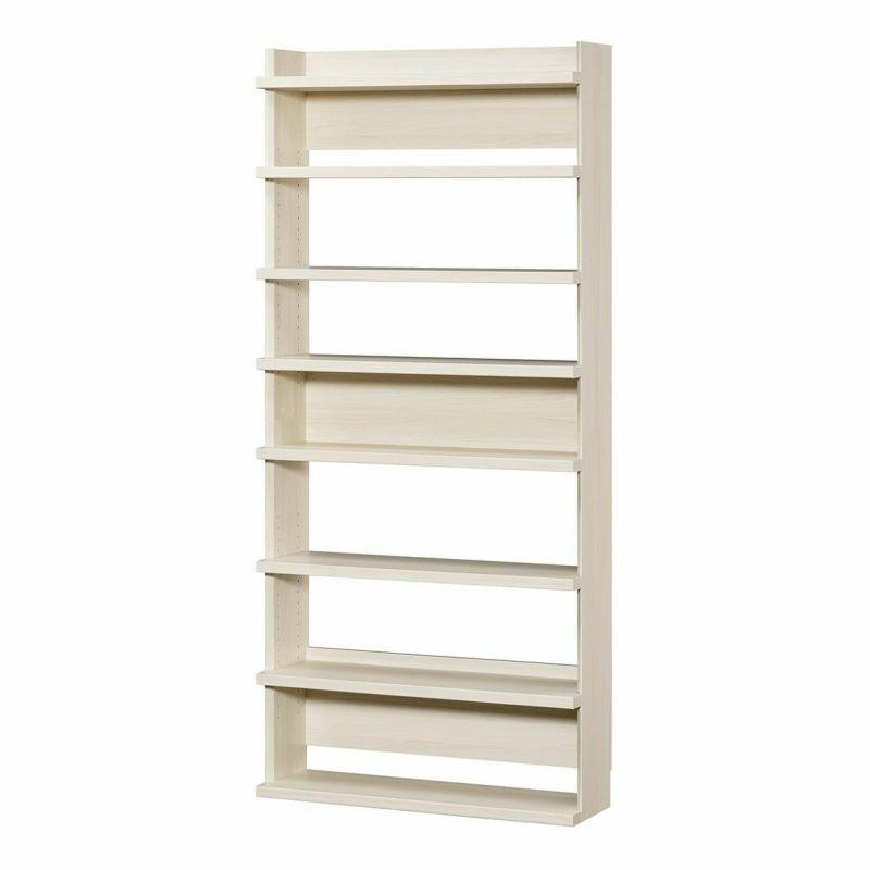 新古品★白井産業 オープンラック 本棚 90×200 白井産業 オープンラック シェルフ 幅90cm 高さ200cm アイボリー 大型