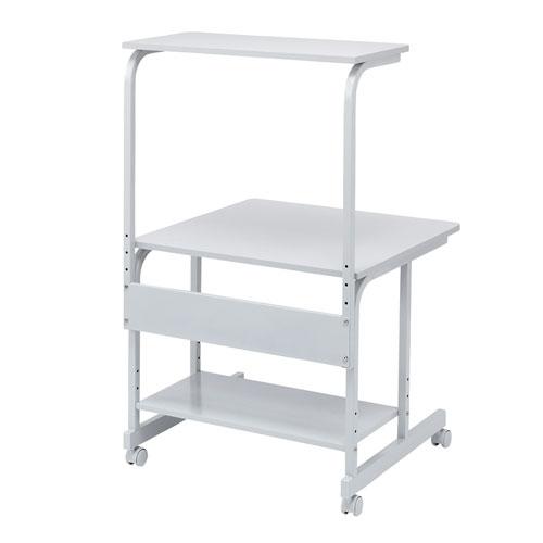 サンワサプライ パソコンラック(W750×D725×H1120〜1270mm) RAC-EC18N_9