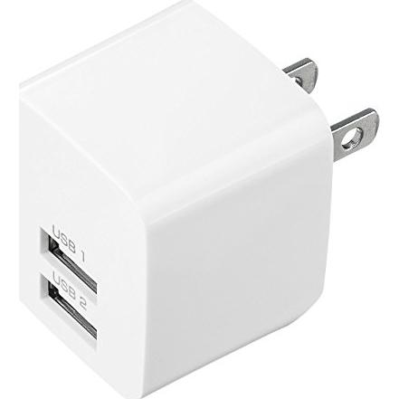 SANWA SUPPLY（サンワサプライ） USB充電器(2ポート・合計2.4A