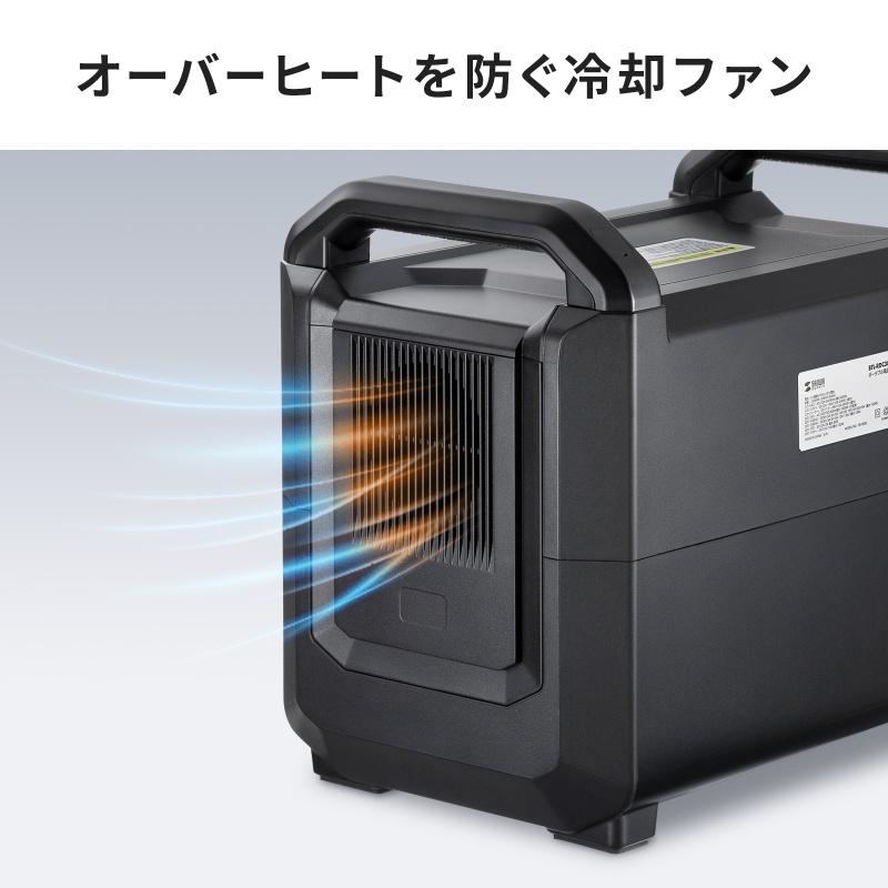 SANWA SUPPLY（サンワサプライ） ポータブル電源 (1536Wh・AC1600W